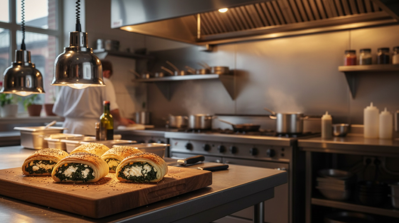 Bocadito de espinaca y ricotta