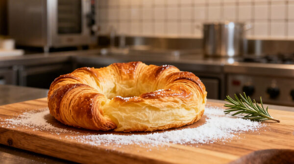 Corona de masa de Croissant